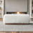 Mundubbera 47" Japandi Style Elegant Modern Boucle Bench