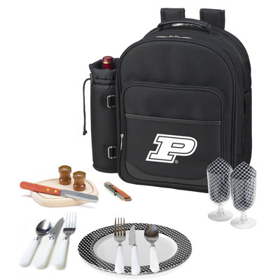 NCAA Purdue Boilermakers Picnic Backpack  Equipped For Two