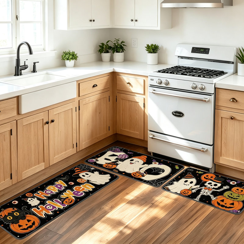 Ensemble de tapis d'automne antidérapants 16 x 28 et 16 x 47 po Fall
