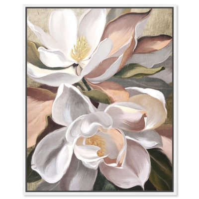«Floral Expression», reproduction d'art sur toile par Art Remedy