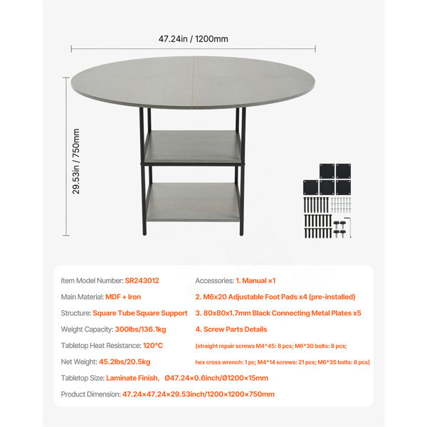 Dimensions du produit