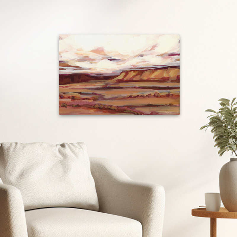 Contemporain et bohémien Mesa I, H 24 po x l 16 po