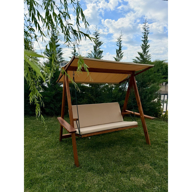 Balancelle de jardin triple