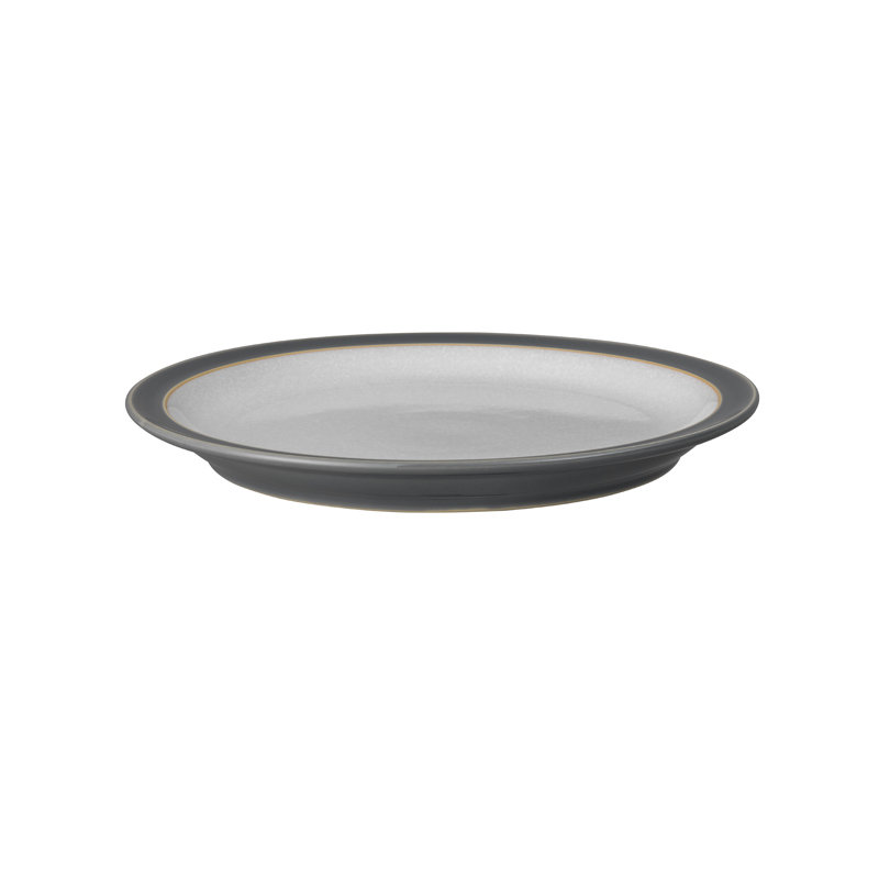 Elements Medium Plate, Fossil Gray