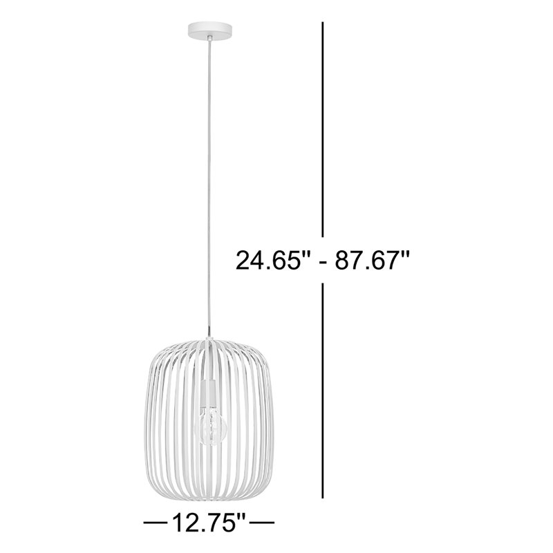 Luminaire suspendu géométrique 1 lumière Victoire, Sable