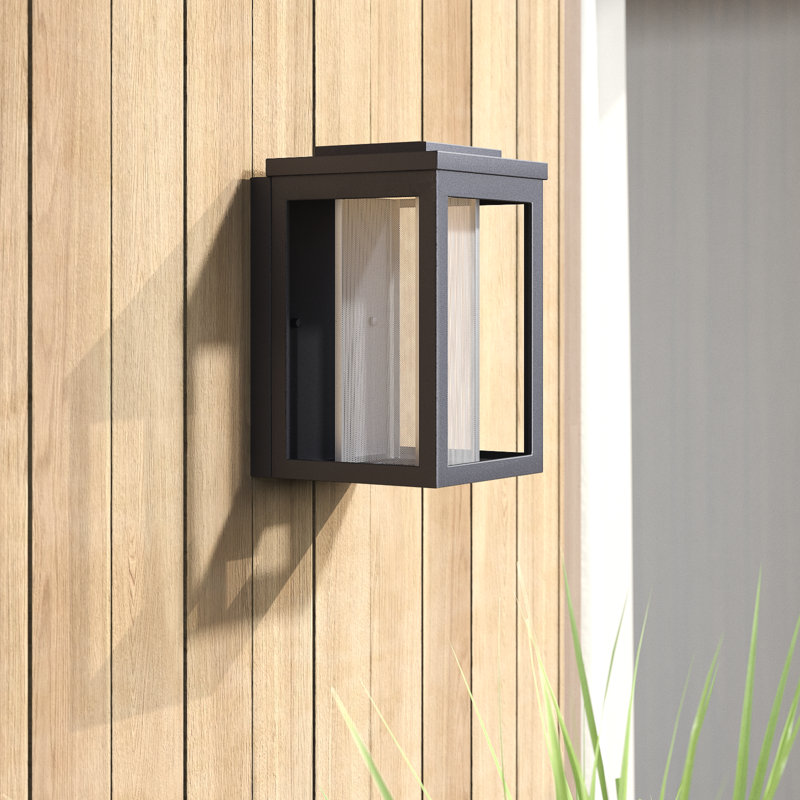 Plafonnier encastré d'extérieur Ardisj, H 10 po x l 6 po x P 6,75 po