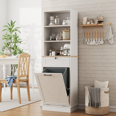 Armoire à poubelle Farmhouse Tilt Out