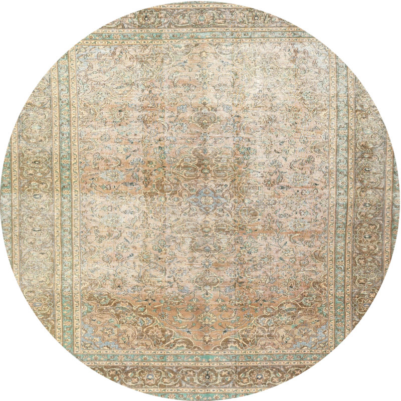 Oriental Indoor Rug, Round 8'