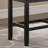Biony Fabric Counter Height Dining Bench With Nailhead Trim, Grey-1249643086