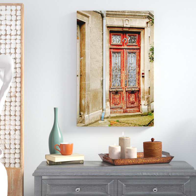 Weathered Doorway I by Colby Chester - Print on Canvas, 76cm H x 51cm W, Wrapped Canvas