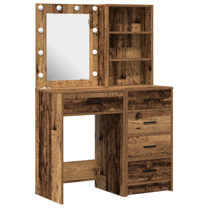 50cm Sideboard, Old Wood