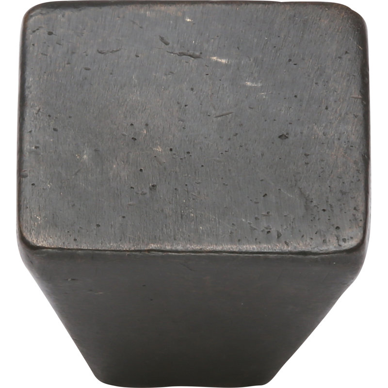 Poignée carrée conique, 1.25, Bronze foncé