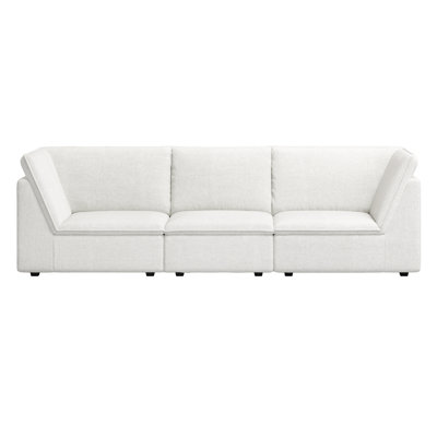 Clara 111"W Modern Upholstered Sofa