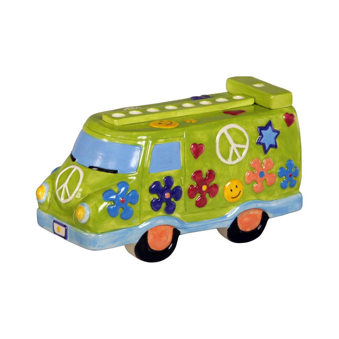 Ceramic Menorah Israel Giftware Design