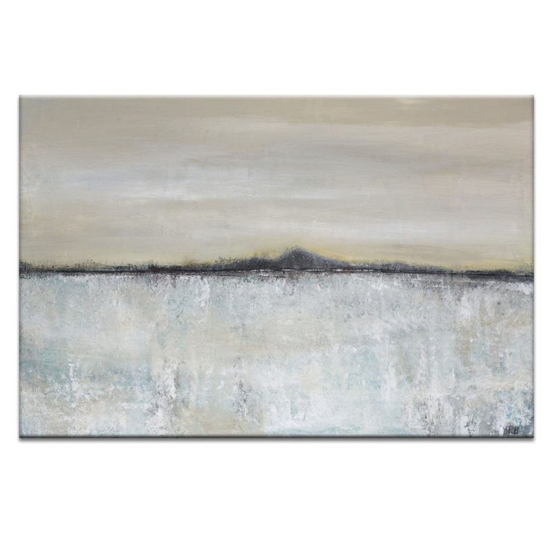 Art Landscape 1 Piece Painting on Canvas, 51cm H x 76cm W, Wrapped Canvas