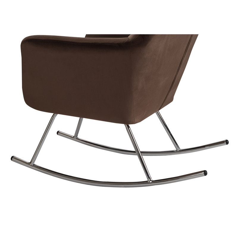 Chaise berçante Marcas, Brun