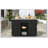 Outdoor Kitchen Island with Stainless Steel Top, Ample Storage, Towel and Spice Racks, Bottle Opener for Versatile Use-391280013