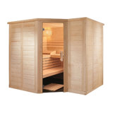 Union Rustic Houndsfield 1 - Person Traditional Steam Sauna in Spruce