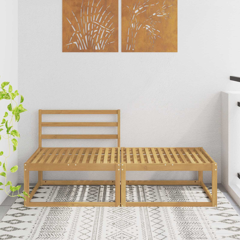 158cm Wide Straight Patio Sofa