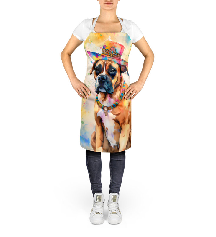No Pattern Bib Apron