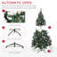 4.92' H Artificial Pine Christmas Tree