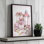 «Pretty and Pink» par Mary Ann June, reproduction d'art