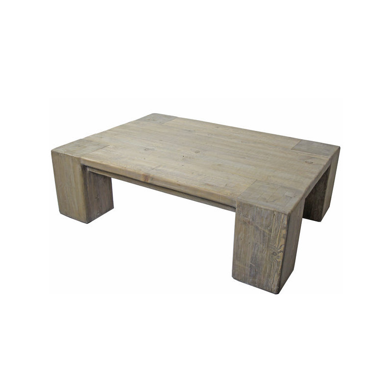 Table basse en bois massif