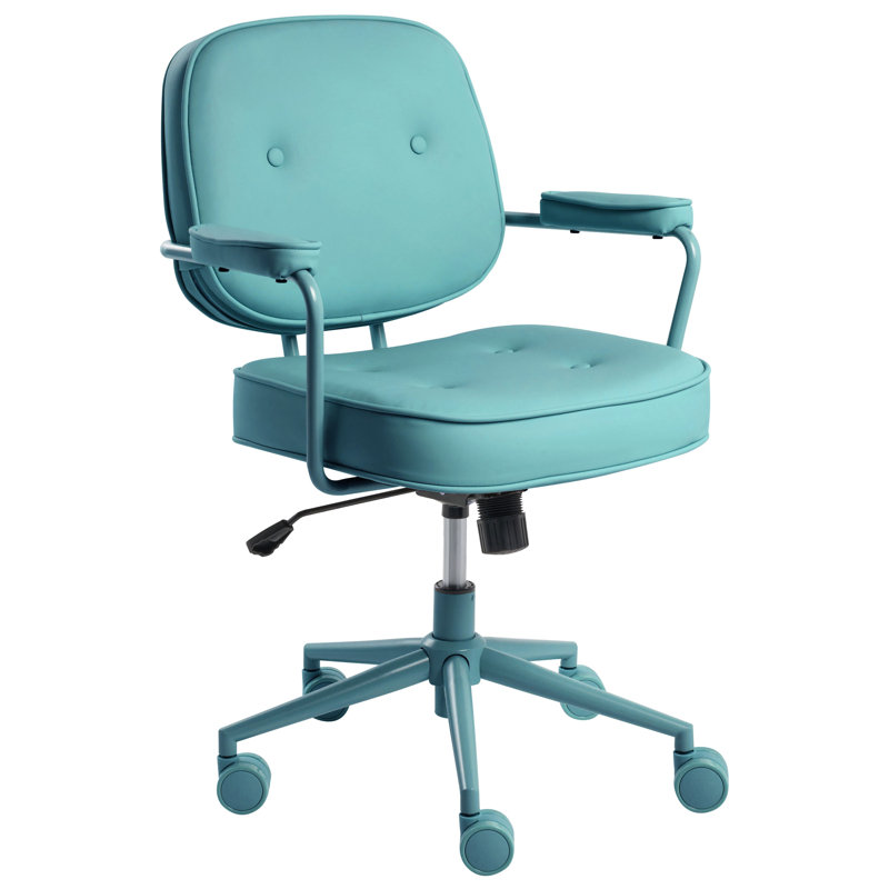 Burrowes Office Chair, Blue, Blue