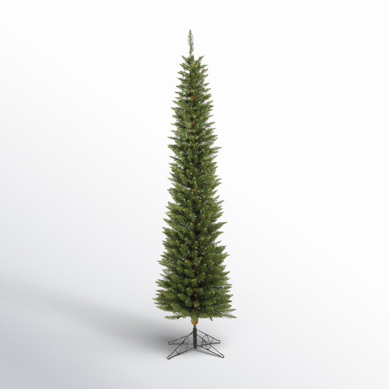 Arbre de Noël artificiel Durham Pole Pine, H 7,5 pi, Sans éclairage