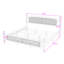 Lit plateforme en bois avec tête de lit en rotin et support central-1077589012-1077589010