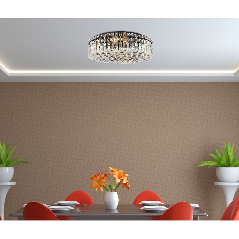 Plafonnier encastré 6 lumières 20 po