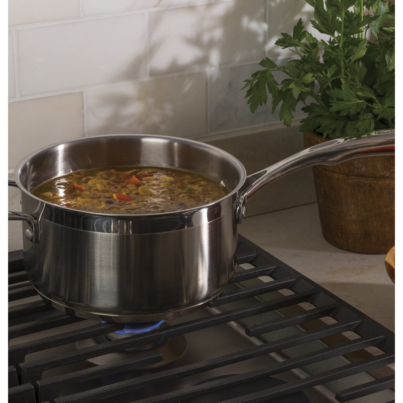 Built-in 30" Gas Cooktop with 5 Burners, Stainless Steel