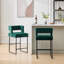 Tabouret de comptoir rembourré de 26 po avec structure en métal (ensemble de 2)-1582973074-1582638033