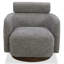 Fauteuil d'appoint pivotant avec appui-tête réglable Becerril-1899824101-1899824098