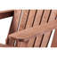 Chaise pliante d'extérieur en bois - surdimensionnée avec construction idéale pour le jardin, la cour, le porche, la terrasse
