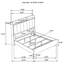Packard Medium Oak 4-piece Bedroom Set-133937805-133937808