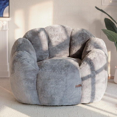 Fauteuil à billes pour adultes, canapé à billes à motif floral