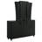 Lorient 8-Drawer LED Dresser With Mirror Black