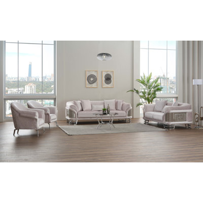 Rayte 4 - Piece Living Room Set