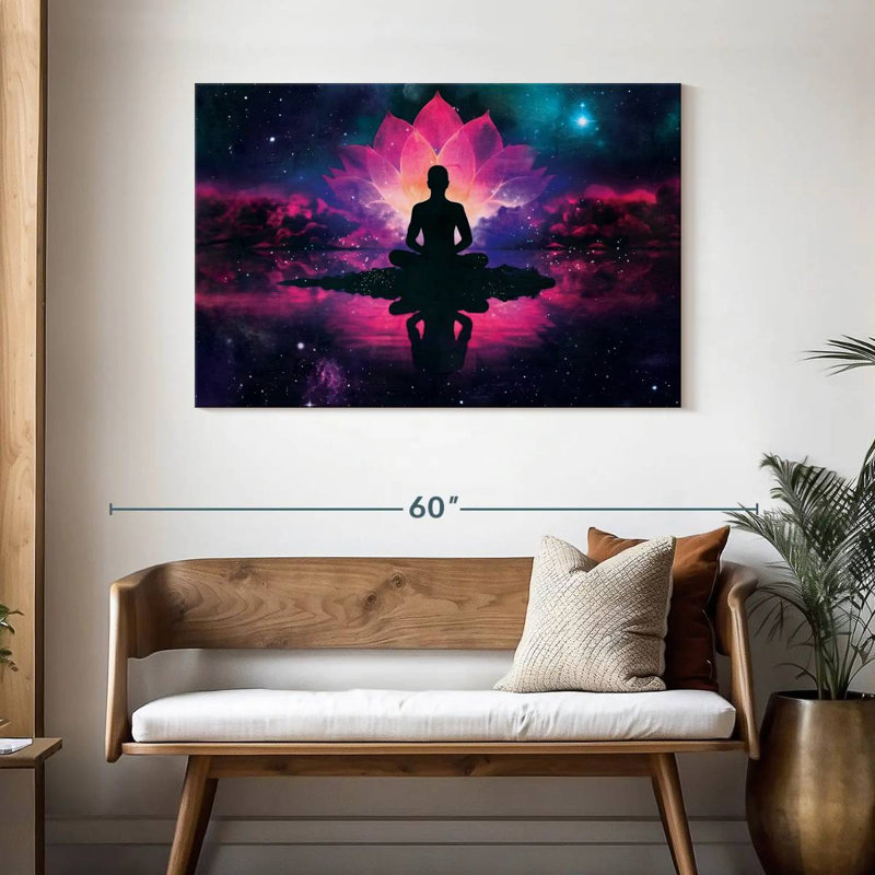 Méditation interstellaire Kerrick, H 30 po x l 45 po