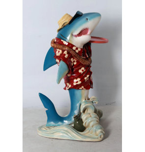 Small Shark Butler Statue