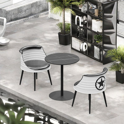 Meco Pedestal Base Dining Set