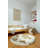 Pouf World Map Rugcycled