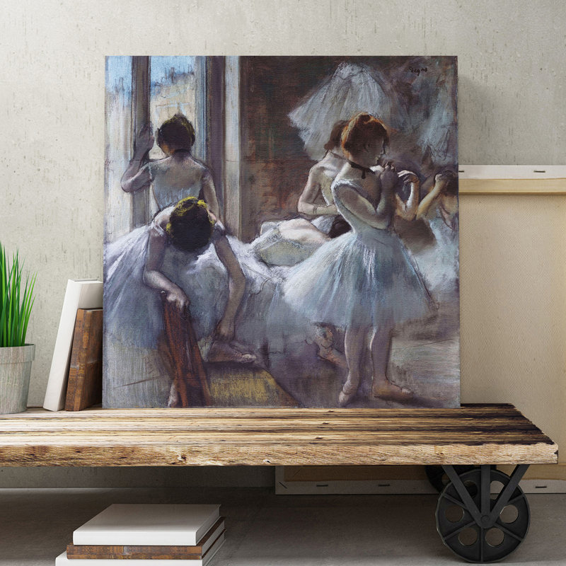 Edgar Degas - Wrapped Canvas Painting, 50cm H x 50cm W