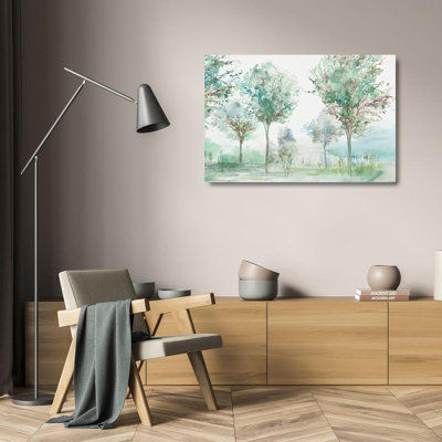 Red Barrel Studio® Pearce, Allison Gallery Wrapped Canvas Art Titled: Delicate Landscape PS359-A