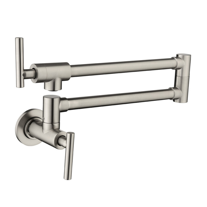 SHAMANDA Kitchen Faucet, Brushed Nickel