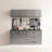 32" W X 16" H D Metal Wall Storage - Series, Metallic Grey, , Heat & Water Resistance, Enhanced Edge Banding 32 In. 16 Series Cabinet Gray, Doors And Drawers, , Thick