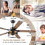 Ventilateur de plafond de style campagnard avec lumière et télécommande 48/56 "-1749669263-1750255073
