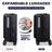Luggage,with front opening,TSA approved lock,hardshell suitcase-130159414-130159412
