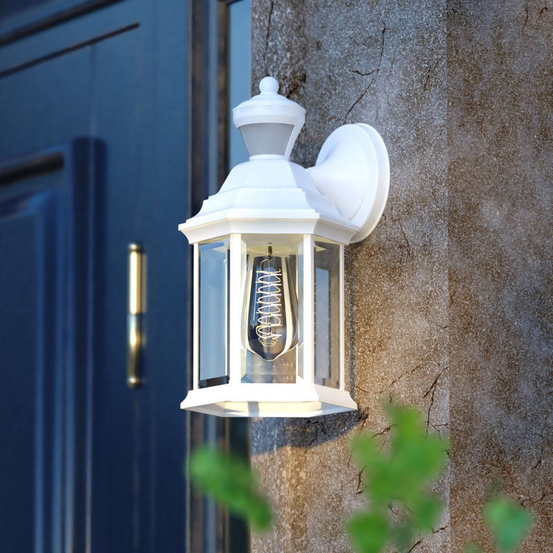 Delaenie Aluminum Wall Light, White 